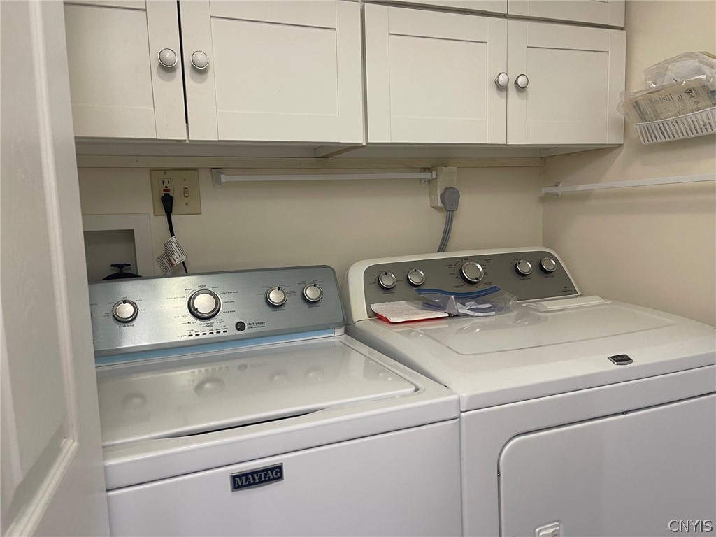 5762 Rock Road Verona, NY 13478 - Photo 44 of 48 Laundry in 3/4 bath - washer & dryer stay