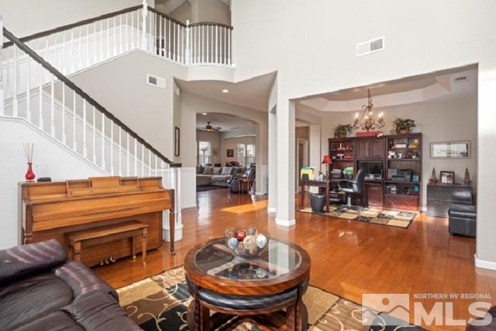 10575 Kenai Drive Reno, NV 89521 - Photo 6 of 40 a dining room with furniture and wooden floor