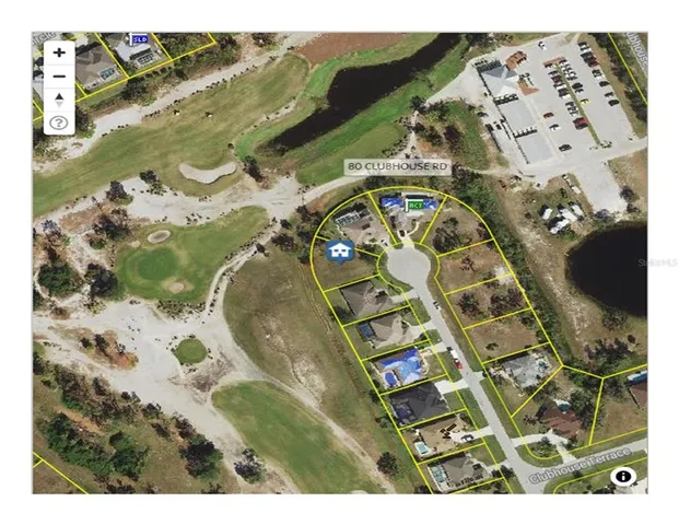 a view of yard with ocean view