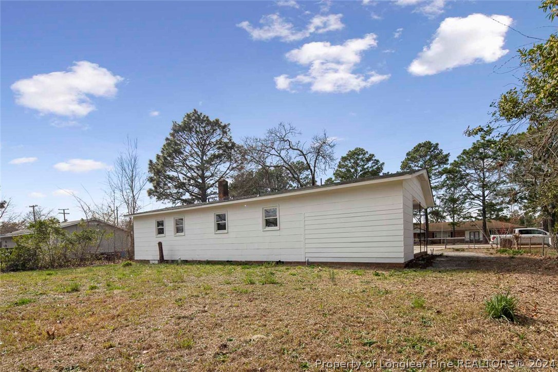 1604 Shaw Road Fayetteville, NC 28311 - Photo 29 of 30 a view of a backyard