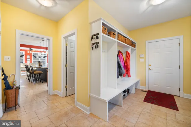 a large spacious bathroom with a large tub shower and view