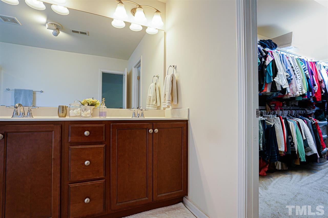 1604 Pattersons Mill Road Durham, NC 27703 - Photo 12 of 30 Double sinks in the master and his and giant hers closets.