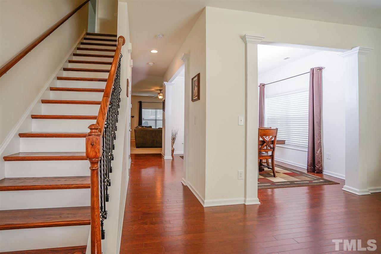1604 Pattersons Mill Road Durham, NC 27703 - Photo 15 of 30 Hardwoods begin at the front door and extend throughout the main floor with the exception of the family room.
