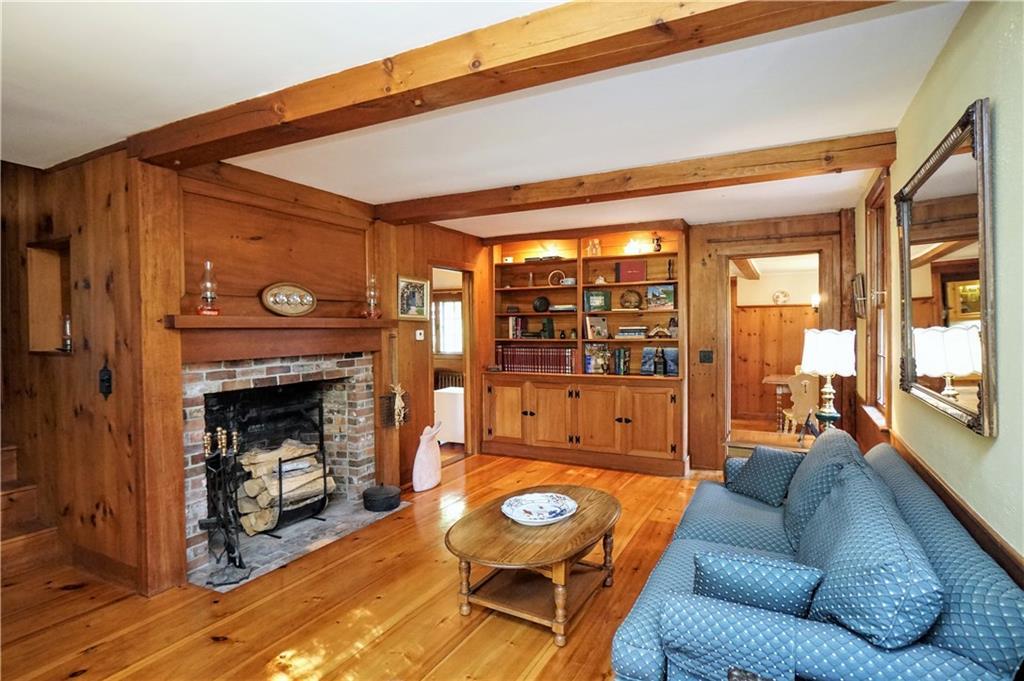 150 Windham Center Road Windham, ME 04062 - Photo 5 of 34 Large living room with fireplace and...