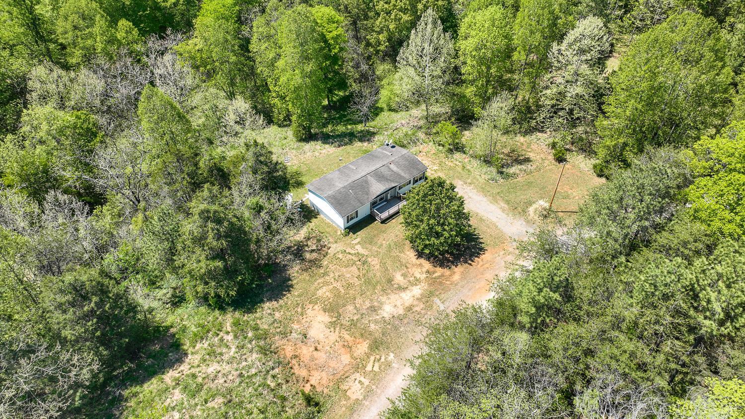 102 Slow Water Court Sandy Level, VA 24161 - Photo 53 of 66 a view of a yard with plants and large trees