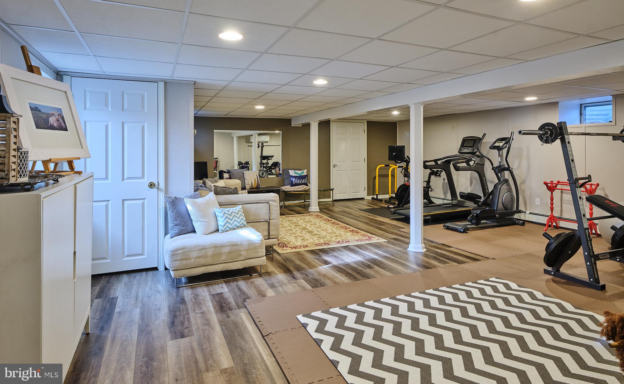 3889 Robin Road Furlong, PA 18925 - Photo 33 of 48 a view of a room with gym equipment