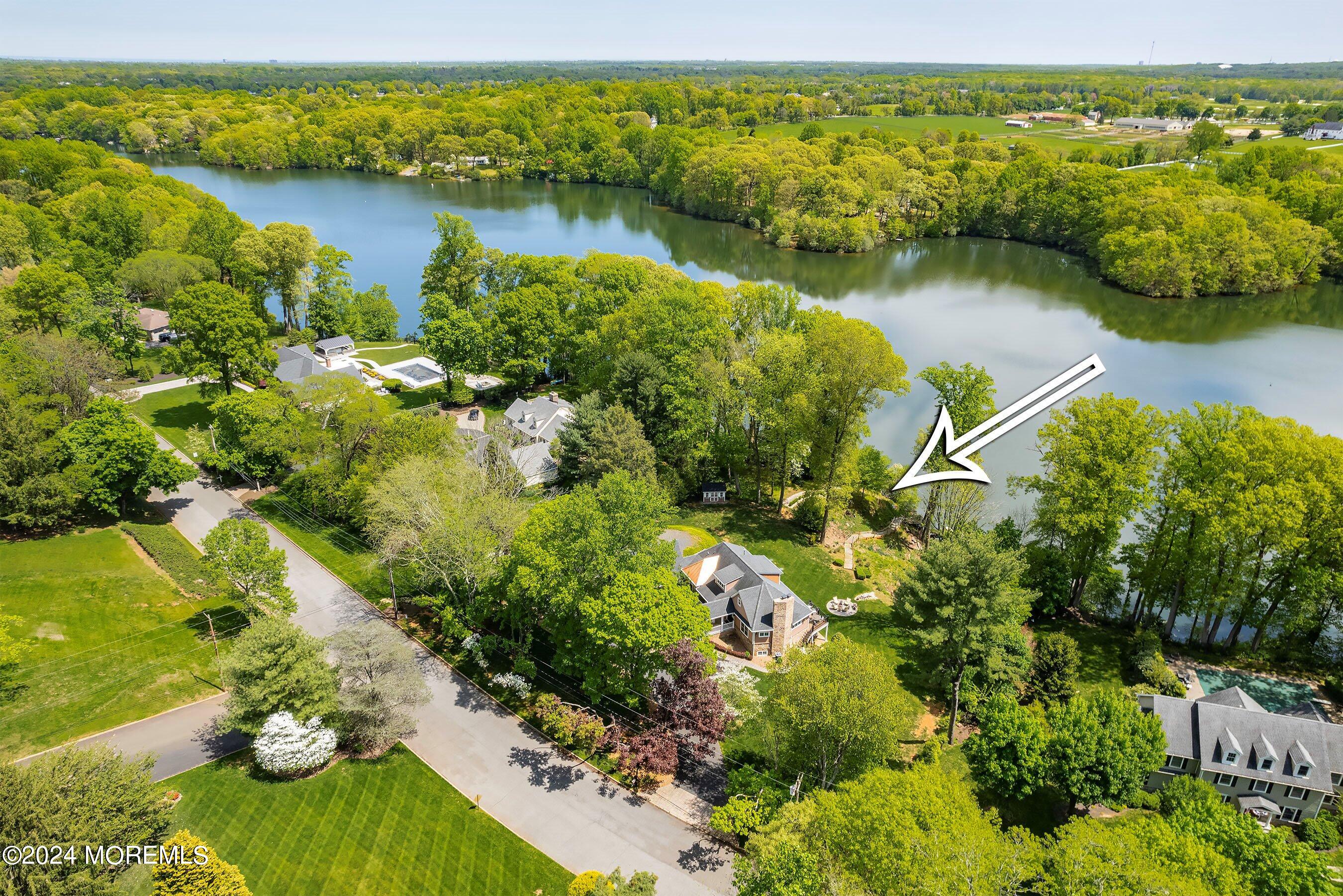 37 Beaver Dam Road Colts Neck, NJ 07722 - Photo 1 of 53 04-Front Right 1 with Arrow