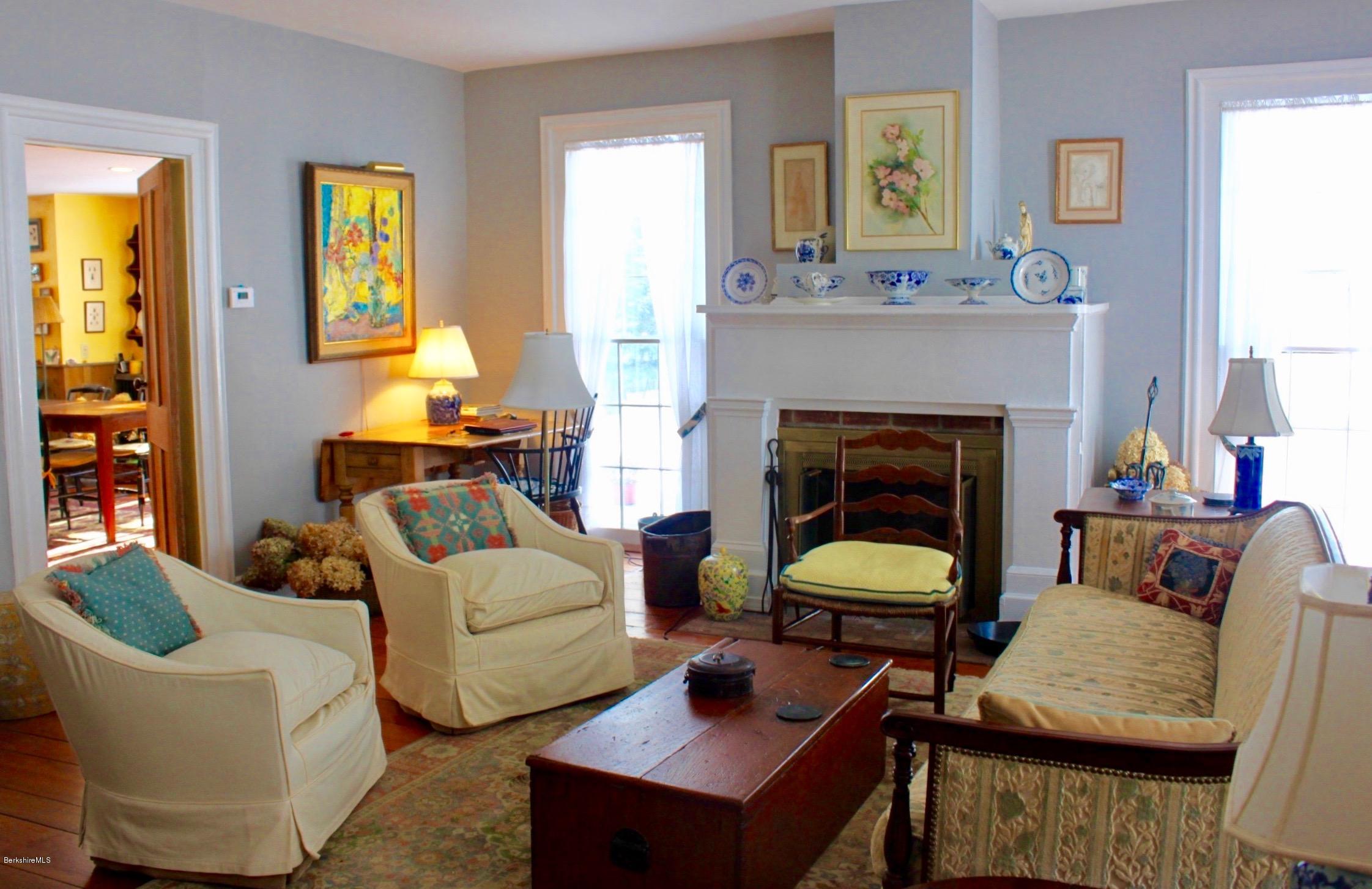 15 Sheffield Road Egremont, MA 01230 - Photo 8 of 19 Living Room with fireplace