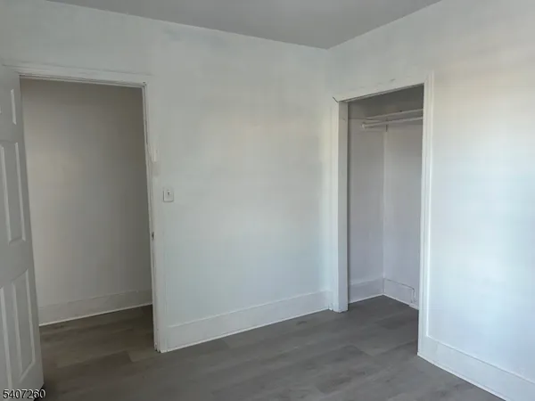 a view of small space with racks on the wall