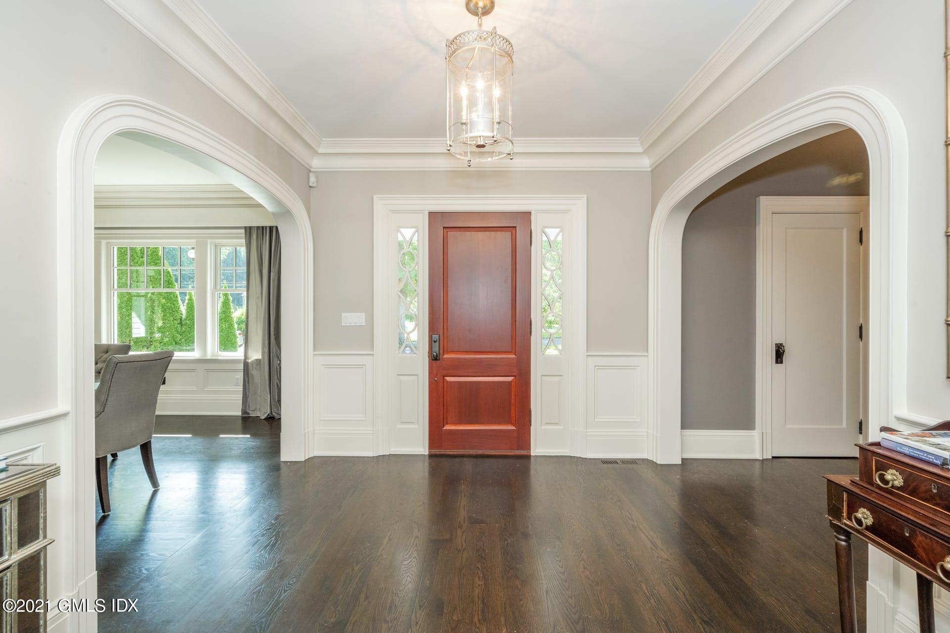45 Willow Road Riverside, CT 06878 - Photo 4 of 38 a view of livingroom with hardwood floor and hallway