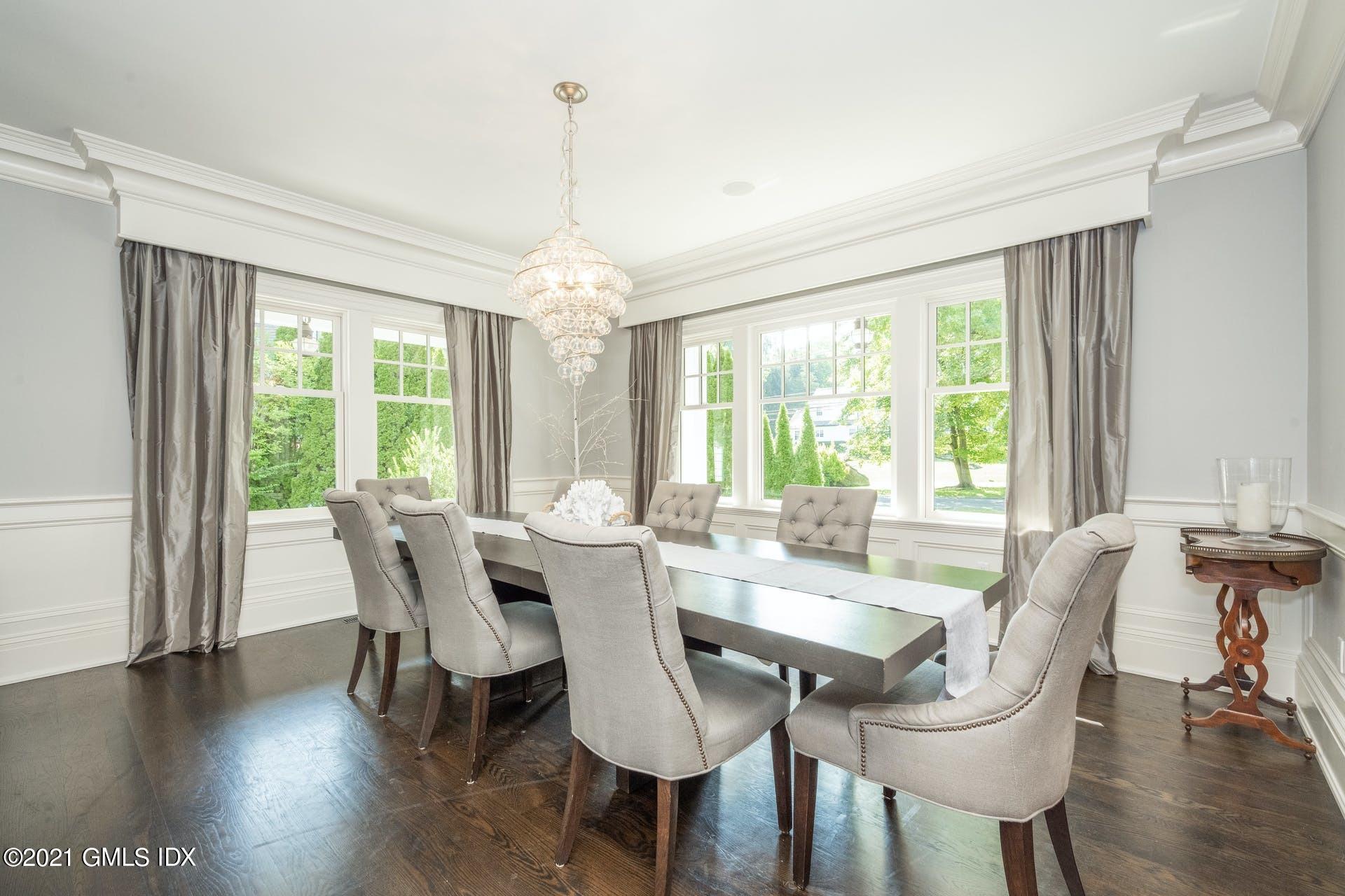 45 Willow Road Riverside, CT 06878 - Photo 8 of 38 a view of a dining room with furniture window and outside view