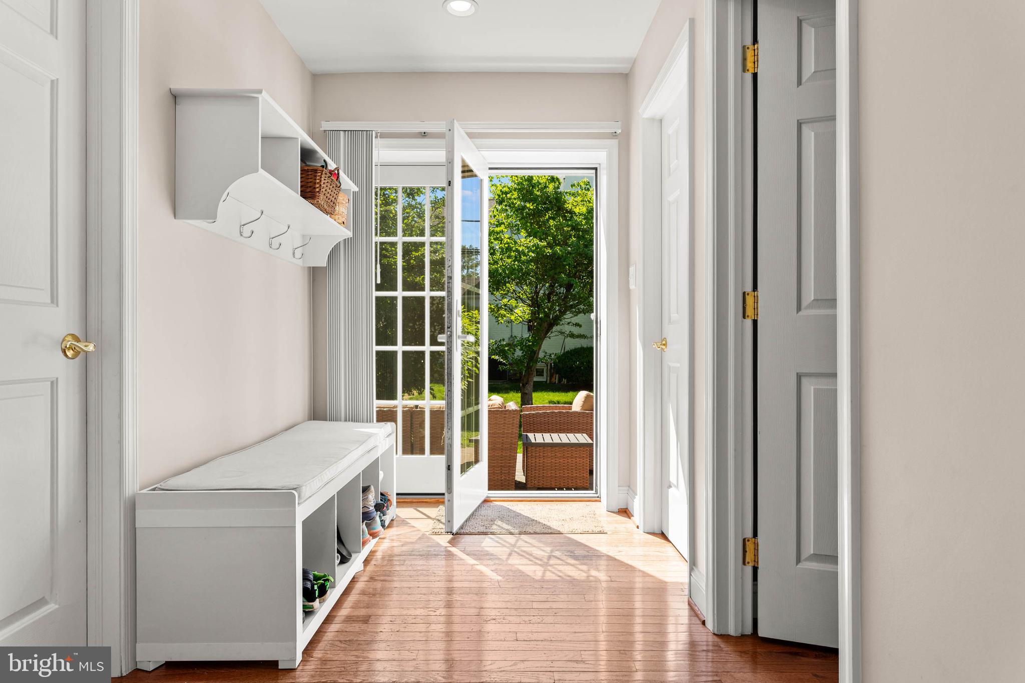 1518 James Road Wynnewood, PA 19096 - Photo 13 of 33 French doors to the Rear Flagstone Patio