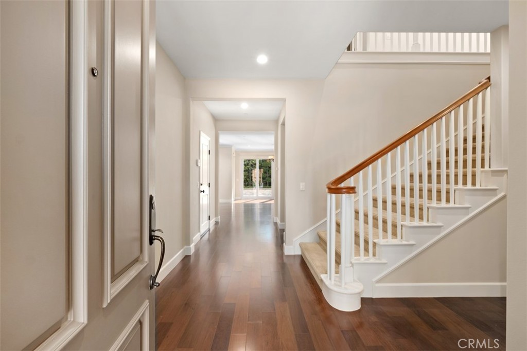 61 Triana Irvine, CA 92618 - Photo 4 of 56 a view of entryway and hall with wooden floor