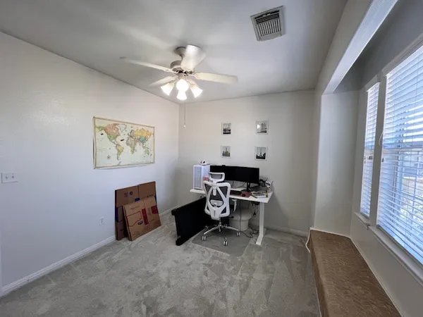 a view of workspace with workspace and window