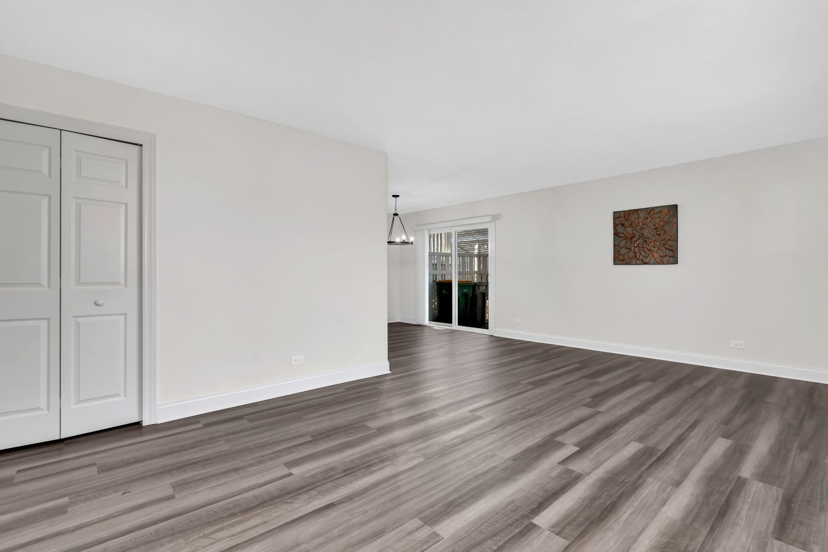 5332 Crescent Lane, Unit D Oak Forest, IL 60452 - Photo 4 of 17 a view of empty room with wooden floor