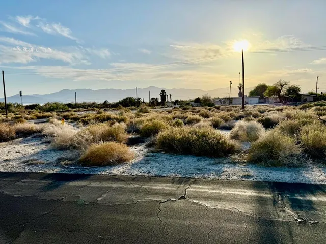 a view of a lake with a house