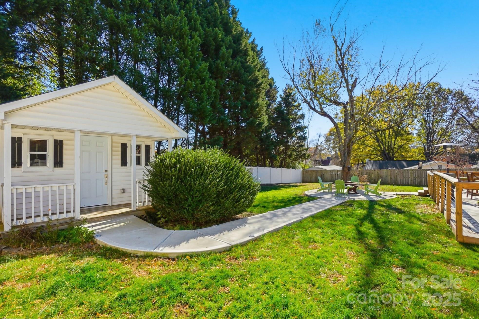 708 Mable Avenue Kannapolis, NC 28083 - Photo 41 of 48 a view of a house with backyard