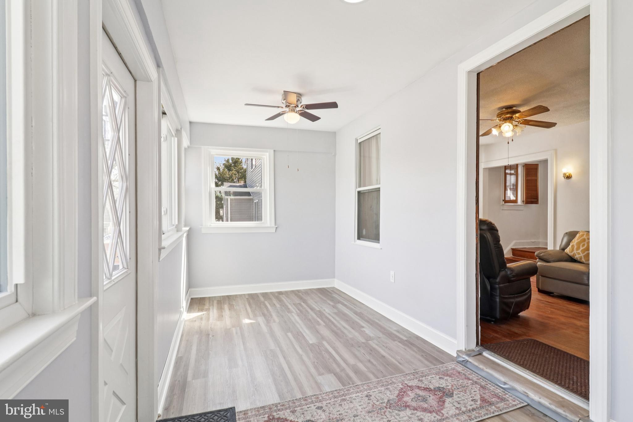3149 Newton Street Northeast Washington, DC 20018 - Photo 11 of 57 Front porch w/ceiling light/fan