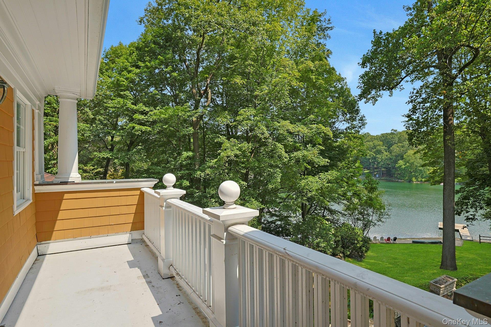 8 North Lake Road Armonk, NY 10504 - Photo 39 of 50 Balcony off the primary bedroom.
