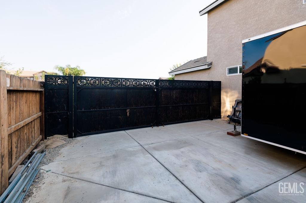Undisclosed Address Bakersfield, CA 93314 - Photo 50 of 54 a balcony view with a black gate