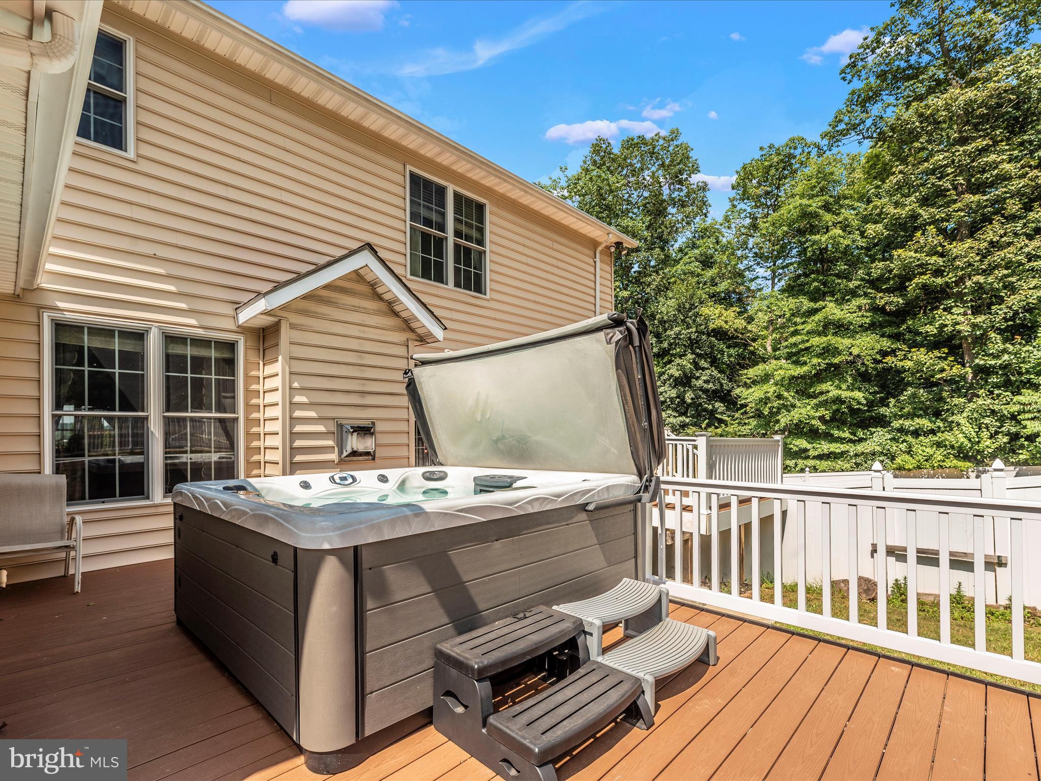 2987 Traceys Mill Road Manchester, MD 21102 - Photo 43 of 57 Exterior Back Hot Tub