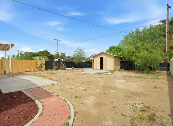 a view of a house with a patio