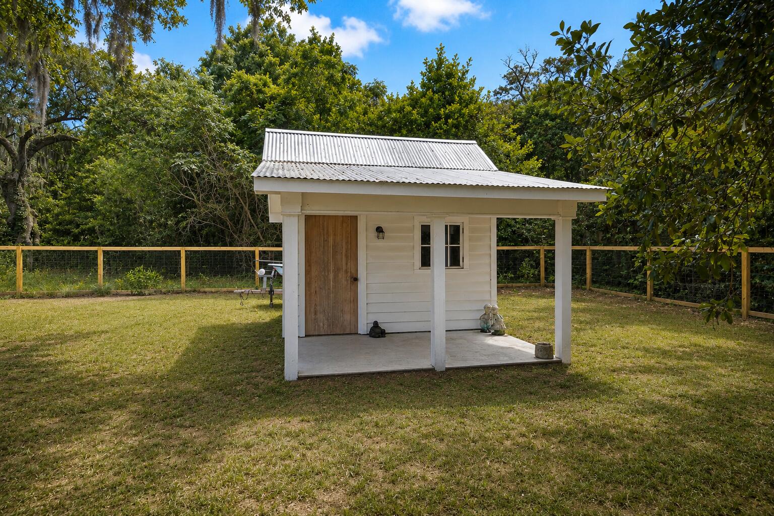 2518 Grace Chapel Road Wadmalaw Island, SC 29487 - Photo 36 of 40 Storage Shed