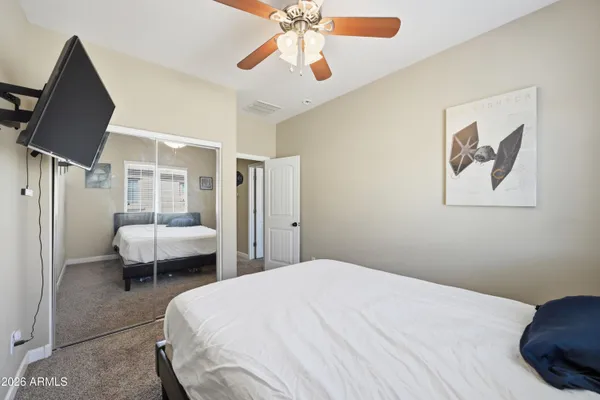 a view of livingroom with furniture