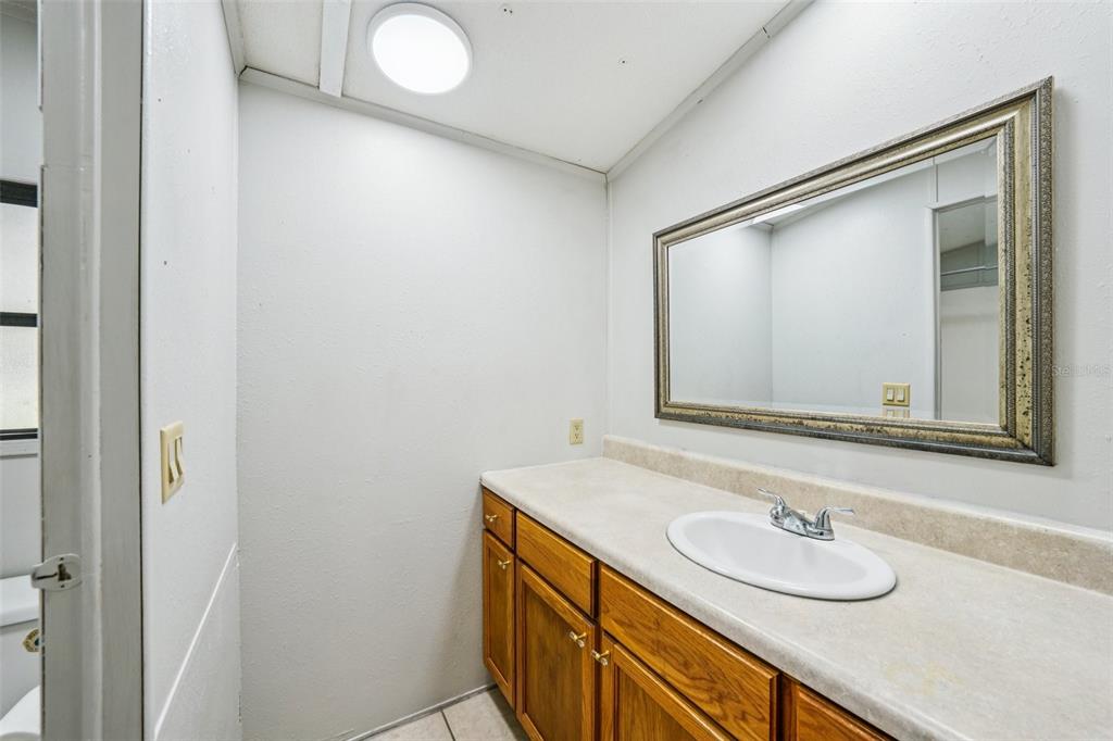 4708 Gallagher Road Plant City, FL 33565 - Photo 31 of 62 a bathroom with a sink and a mirror
