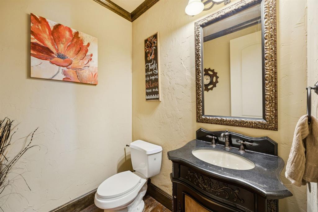 1411 Long And Winding Road Mansfield, TX 76063 - Photo 6 of 37 guest bathroom on office level