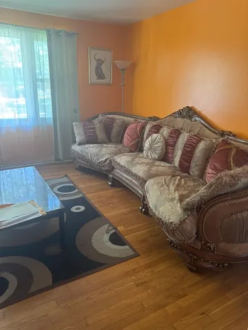 a living room with a couch