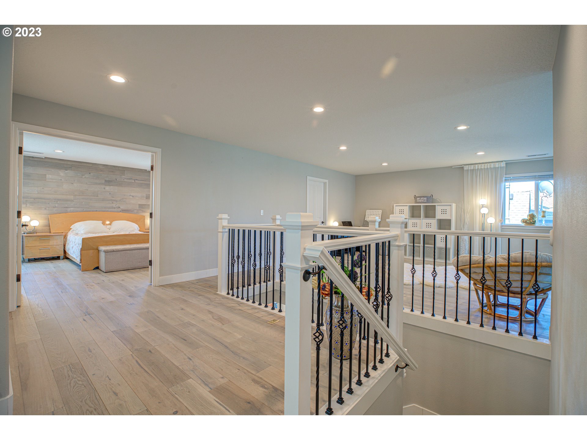 6055 Southeast 28th Street Gresham, OR 97080 - Photo 32 of 48 a view of a hallway with stairs