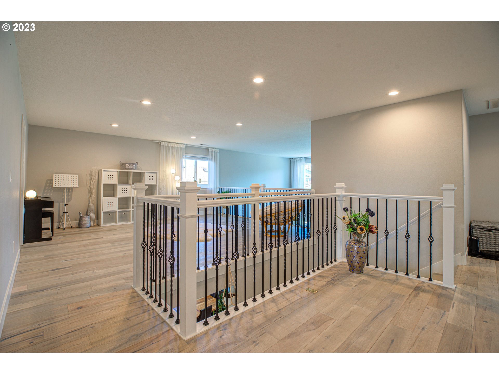 6055 Southeast 28th Street Gresham, OR 97080 - Photo 33 of 48 a view of a hallway with wooden floor