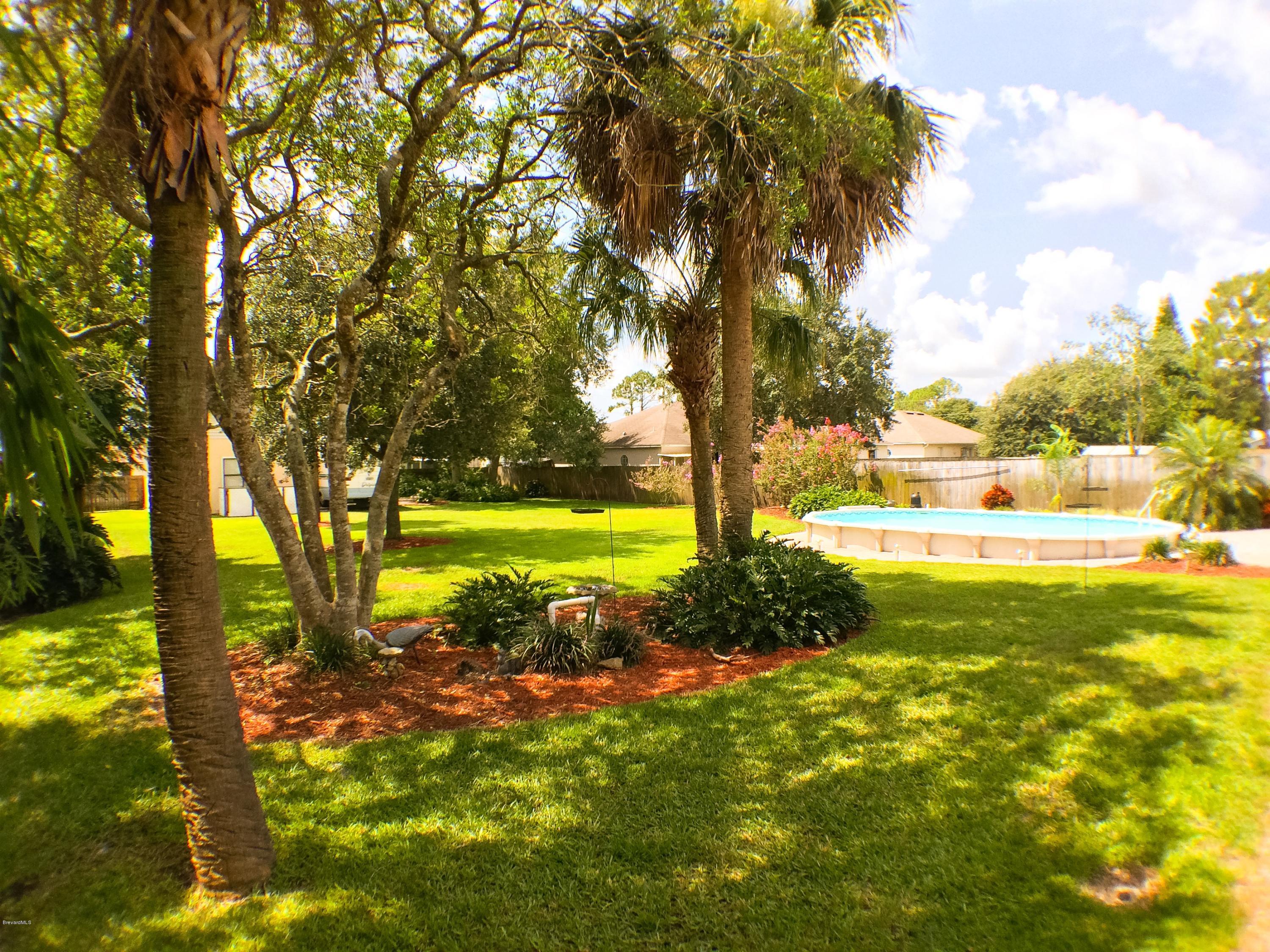 6345 Irving Road Cocoa, FL 32927 - Photo 16 of 27 Spacious Backyard