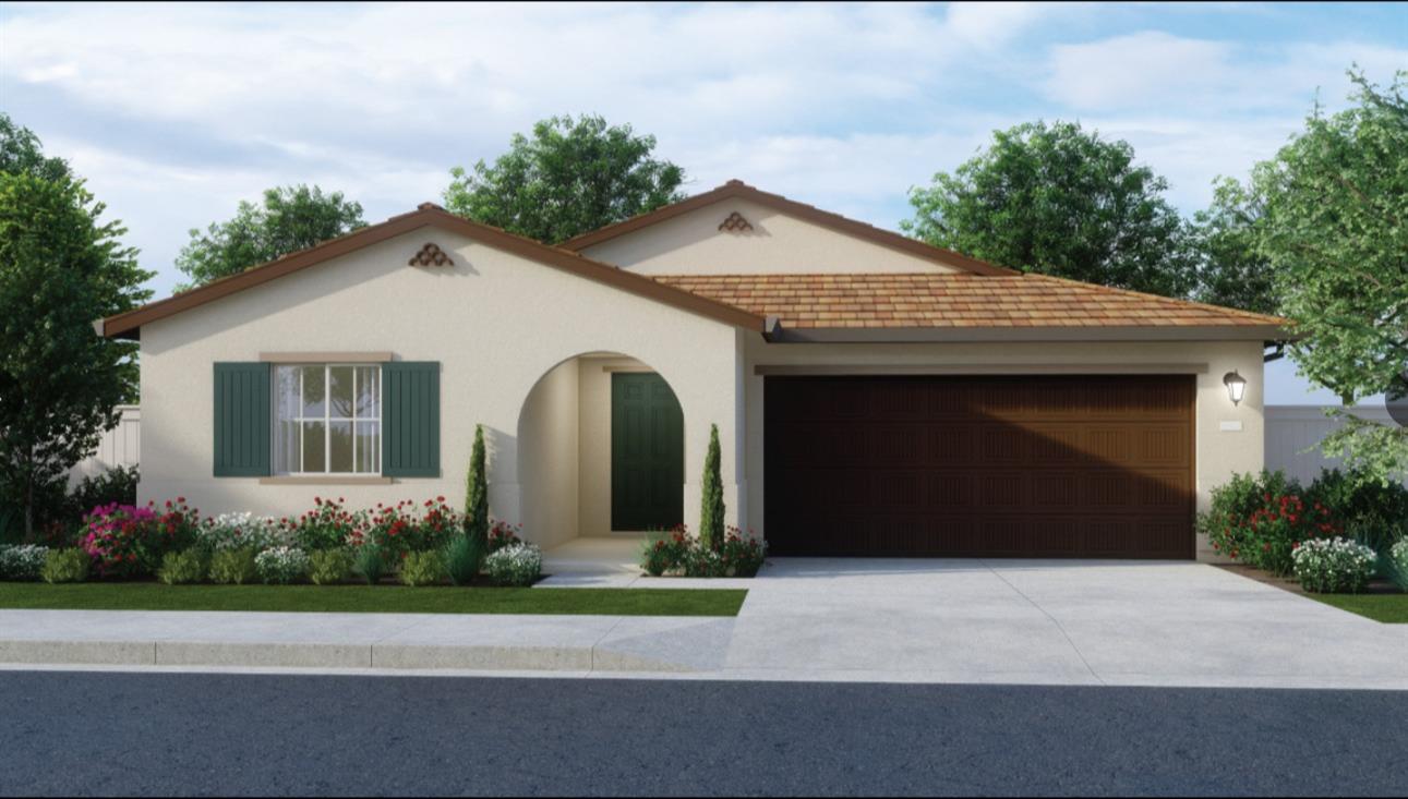 2216 Blossom Rnch Road Patterson, CA 95363 - Photo 1 of 1 a front view of a house with a yard and garage