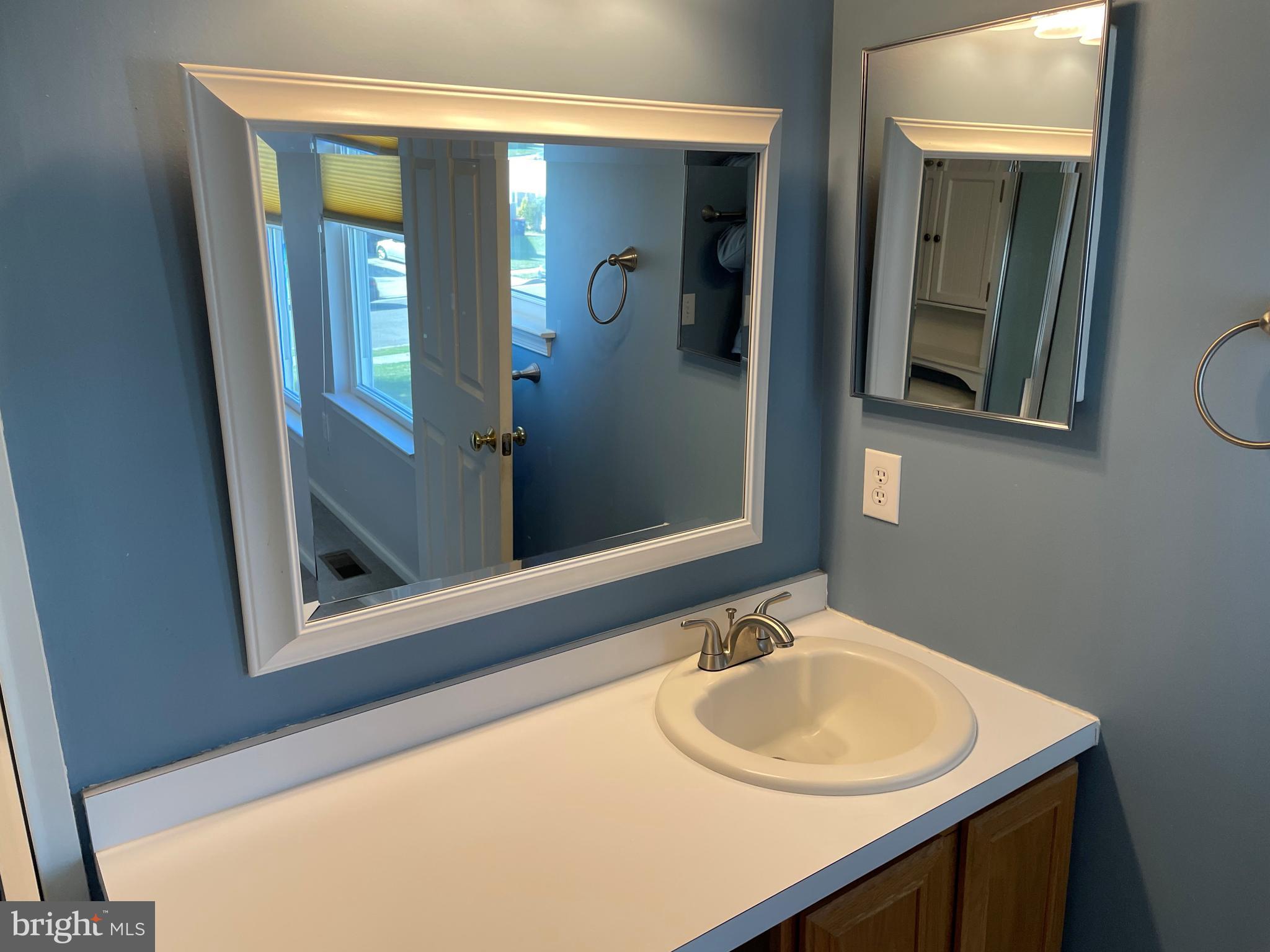 618 Warren Drive Middletown, DE 19709 - Photo 18 of 29 a bathroom with a sink and a mirror
