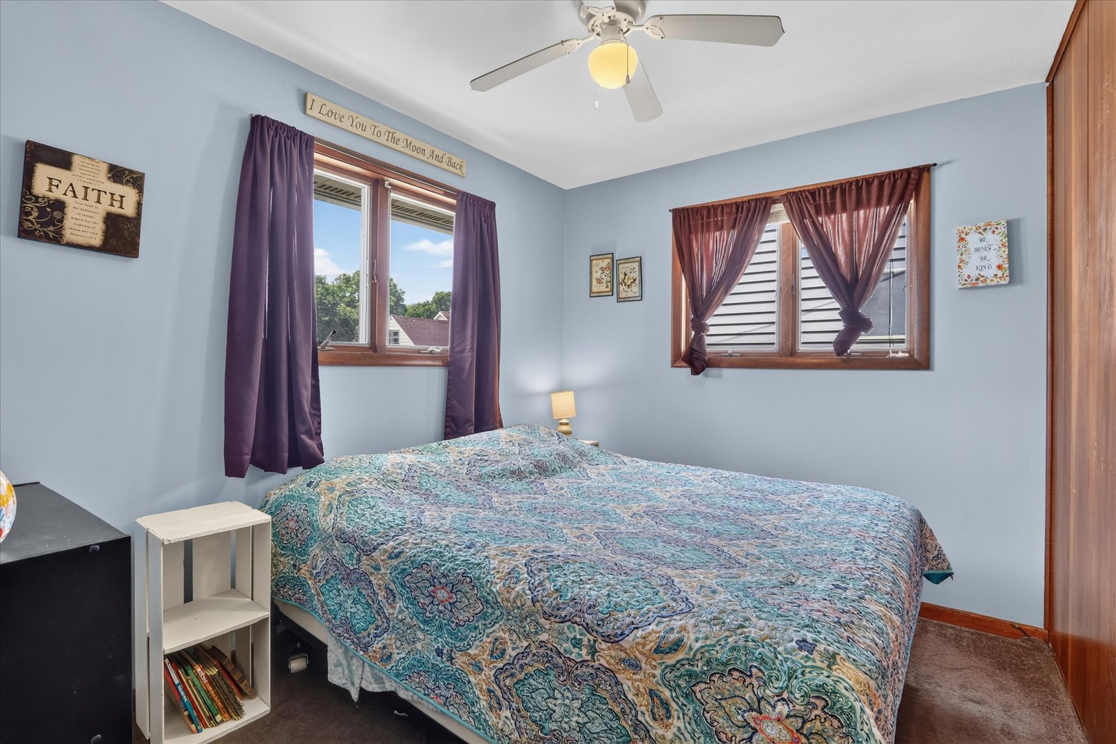 1204 West Violet Street Freeport, IL 61032 - Photo 23 of 36 a bedroom with a bed and a window