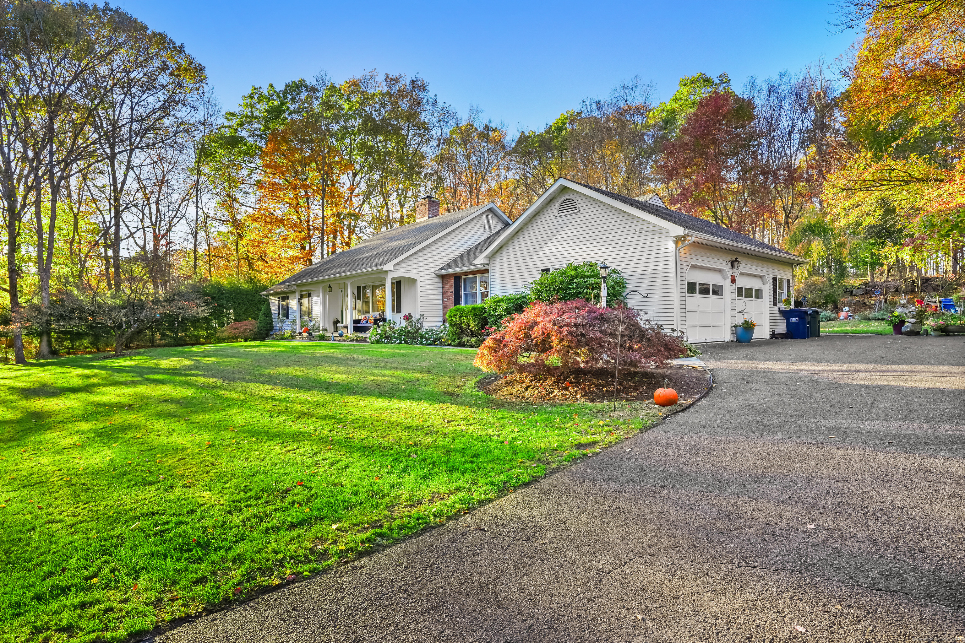 4 Autumn Ridge Road New Fairfield, CT 06812 - Photo 2 of 40 a front view of house with yard and green space