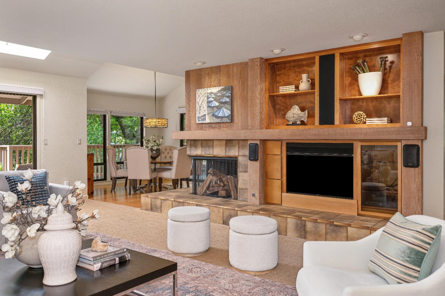 18 Covered Bridge Road Carmichael, CA 95608 - Photo 22 of 81 a living room with furniture and a large window