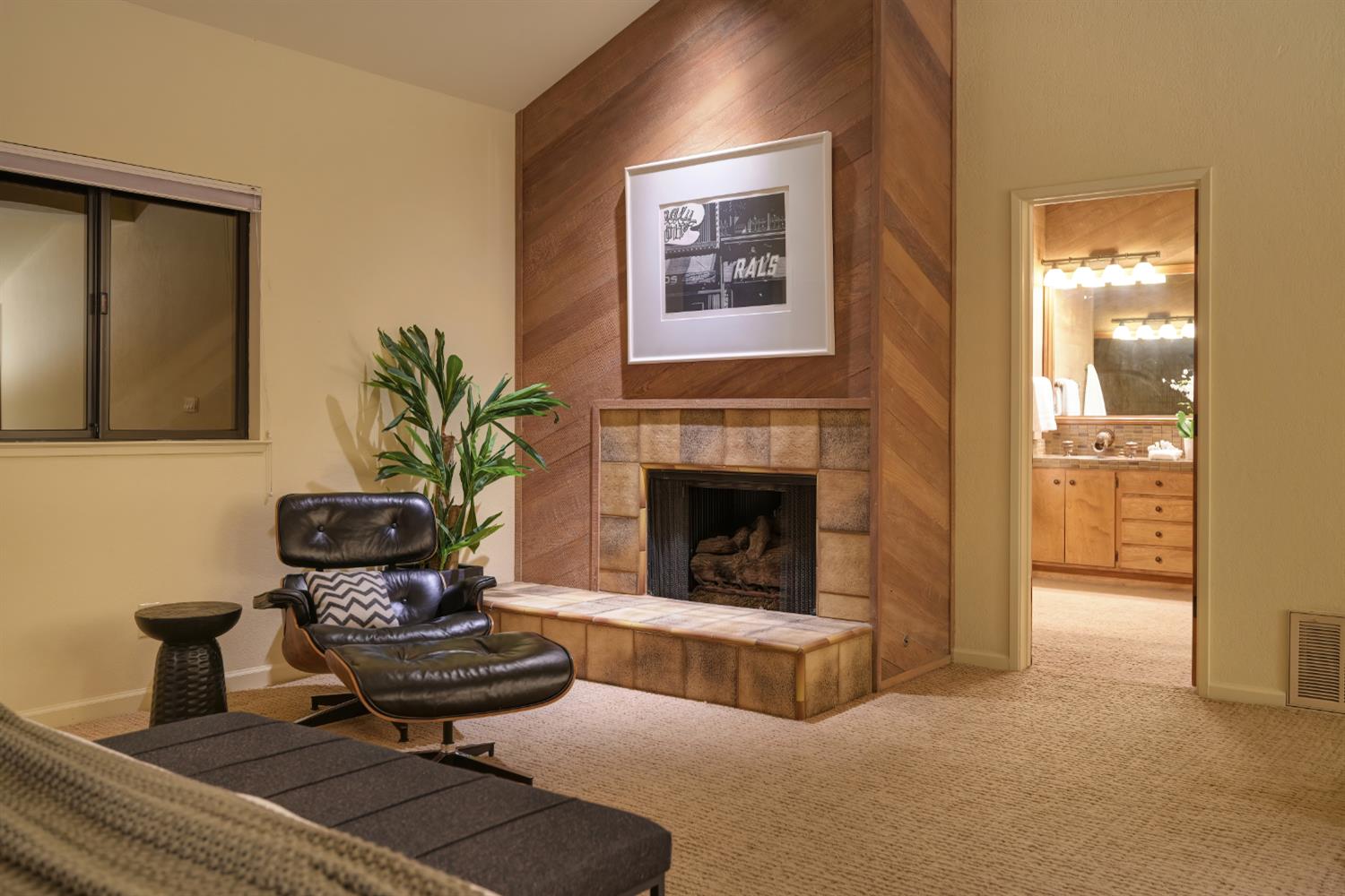18 Covered Bridge Road Carmichael, CA 95608 - Photo 42 of 81 a living room with furniture and a fireplace
