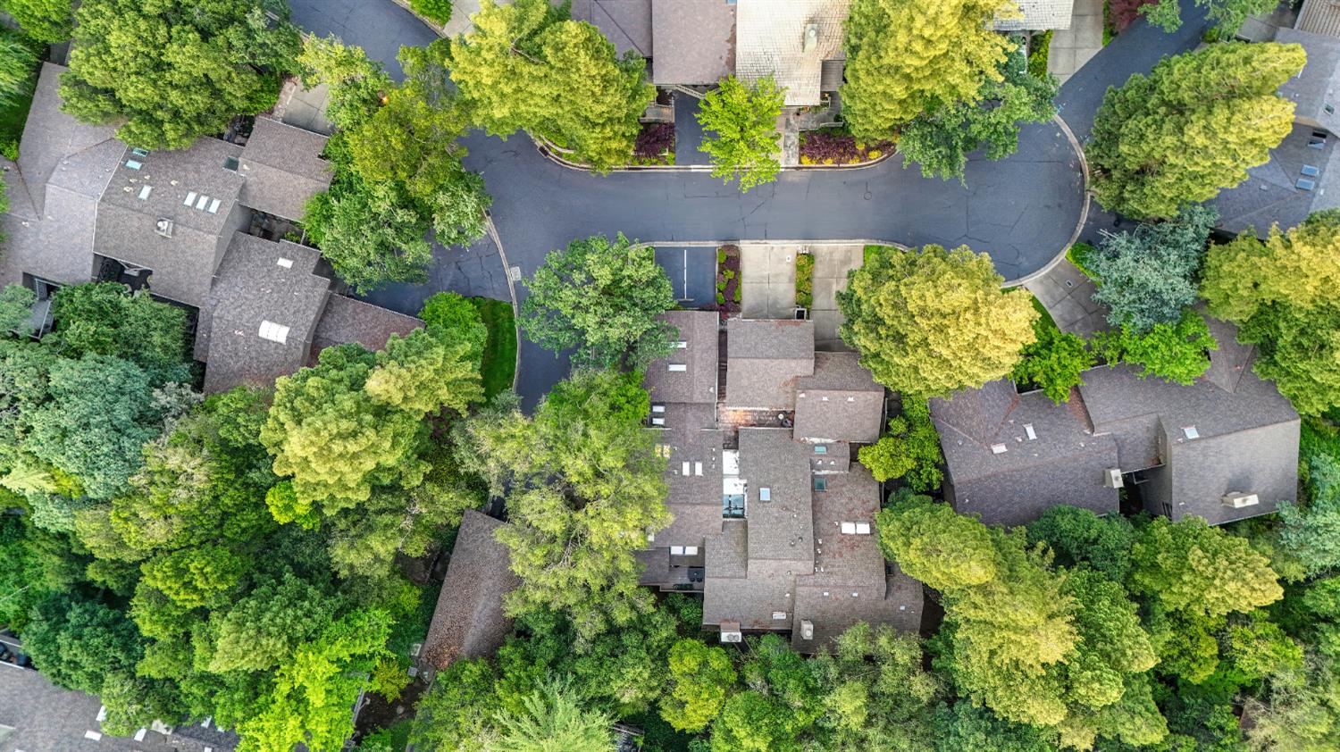 18 Covered Bridge Road Carmichael, CA 95608 - Photo 77 of 81 an aerial view of a house with a yard and garden