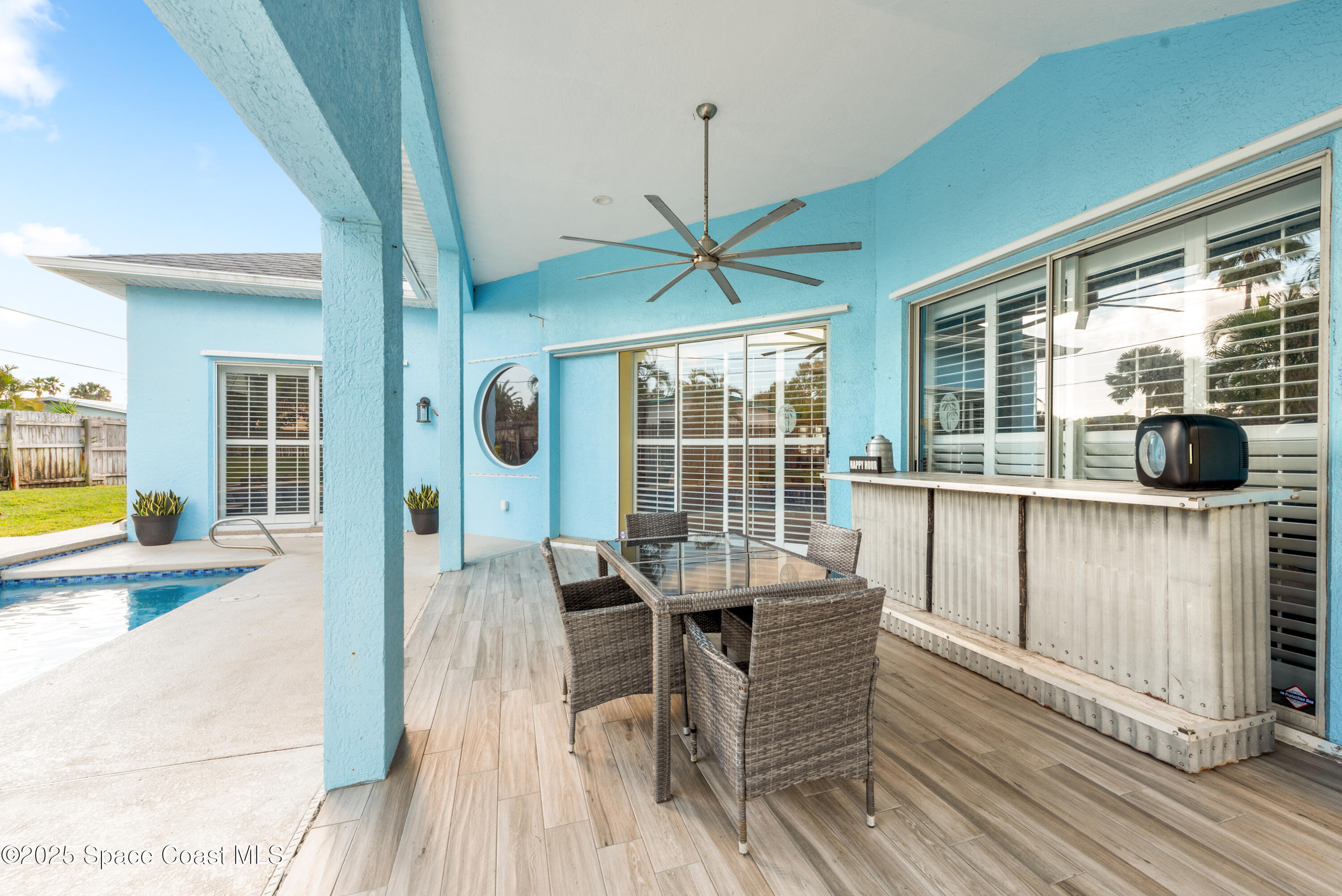 452 Veracruz Boulevard Indialantic, FL 32903 - Photo 19 of 42 Covered Patio Area