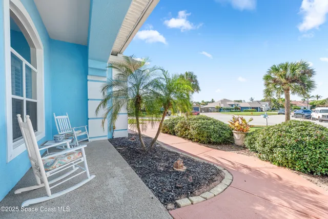 a view of an outdoor space with seating