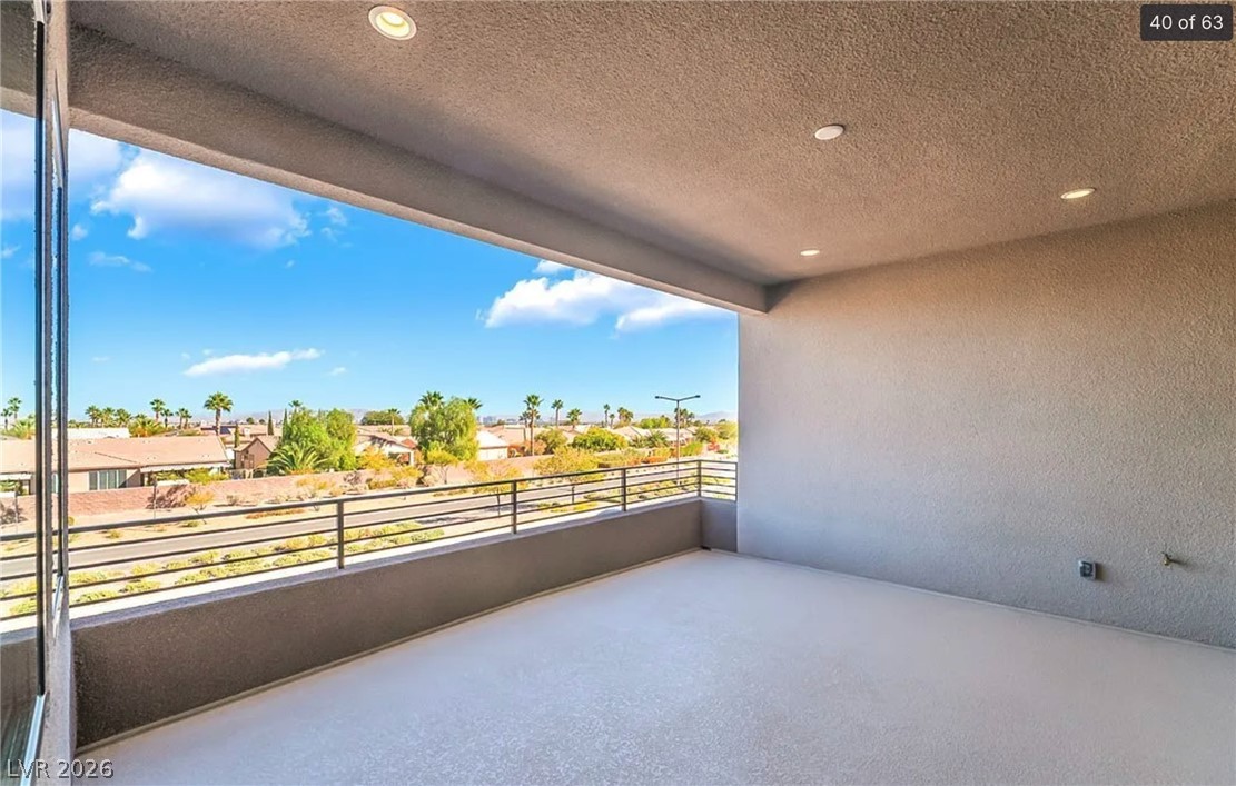 4846 Shady Rdg Drive Las Vegas, NV 89135 - Photo 30 of 60 Private balcony for primary bedroom
