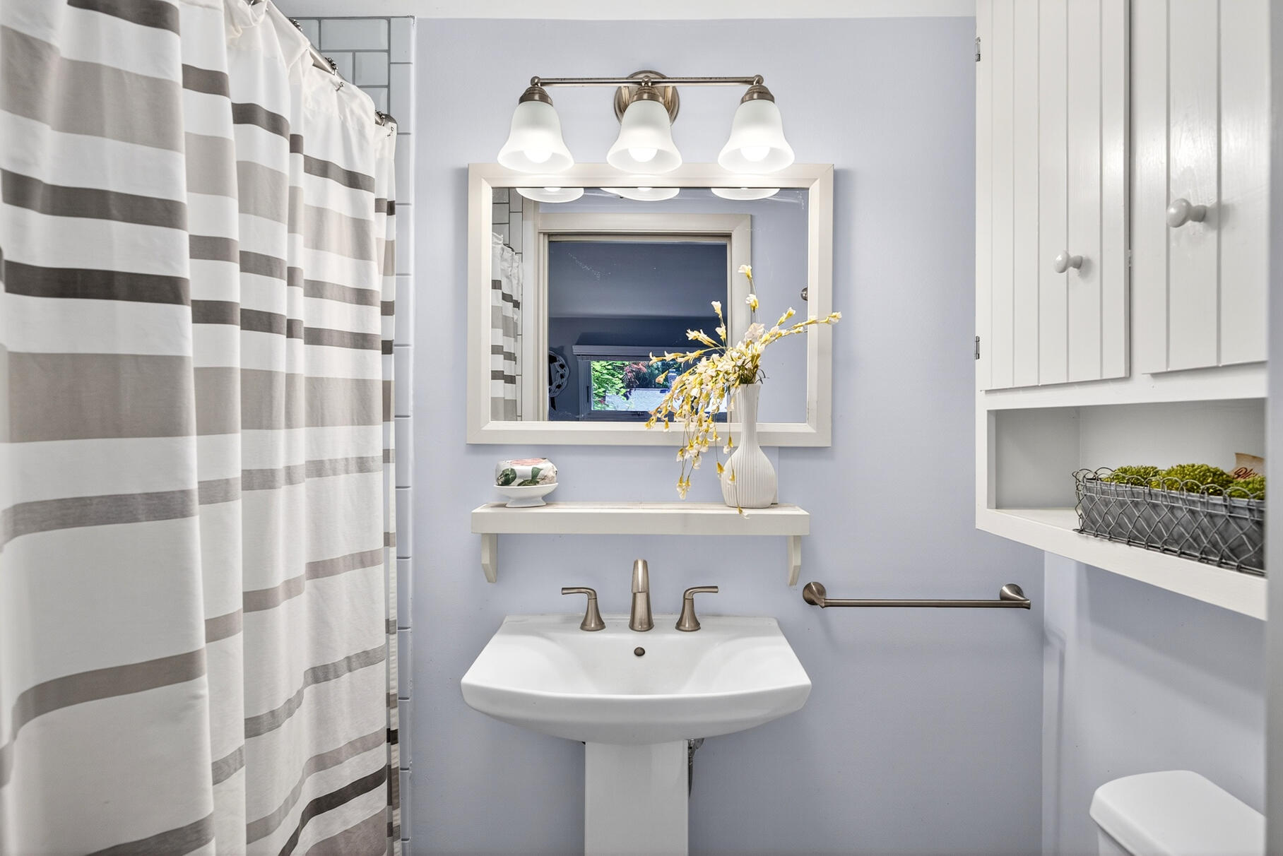 18 Seaview Road Sagamore Beach, MA 02562 - Photo 32 of 62 a bathroom with a sink toilet and shower