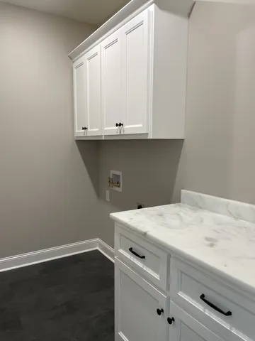 a view of a black and white photo