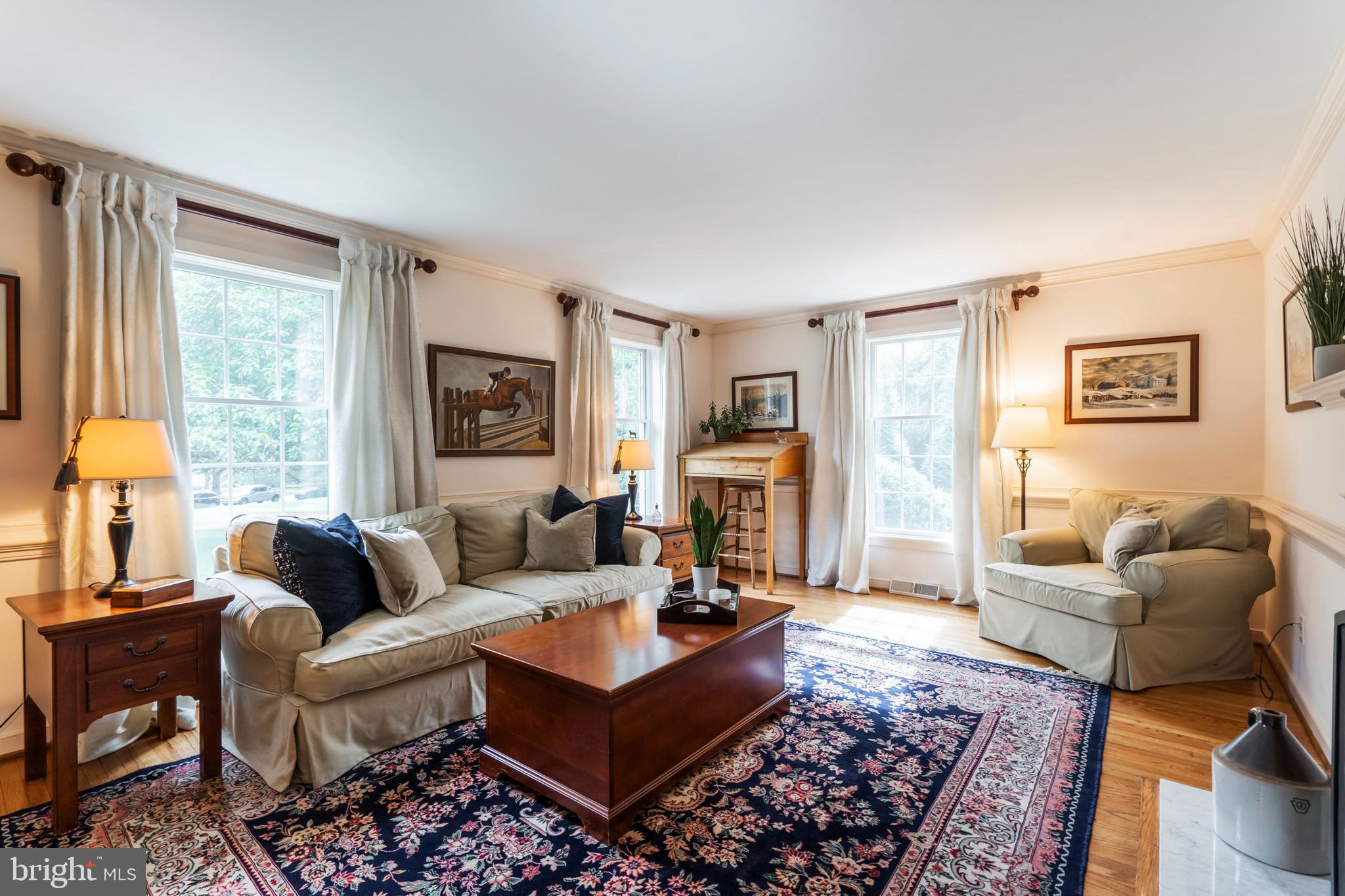 1044 Jonathan Drive Malvern, PA 19355 - Photo 15 of 42 Living Room with fireplace