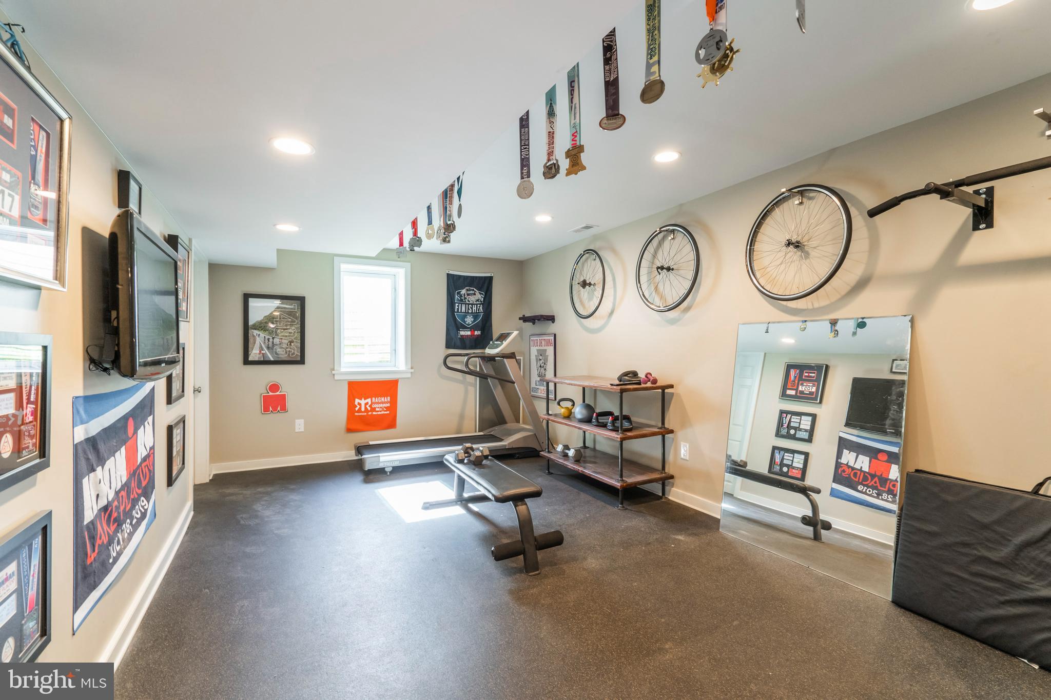 1044 Jonathan Drive Malvern, PA 19355 - Photo 32 of 42 Basement - 5th bedroom (currently gym)