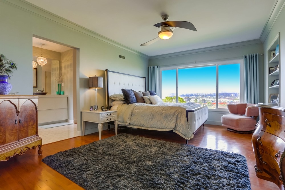 2540 Jackson Street San Diego, CA 92110 - Photo 14 of 25 One of two Master bedrooms with a view!