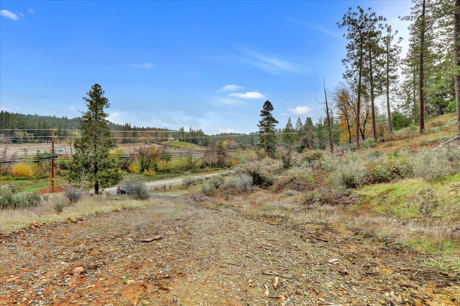 1349 Idaho Maryland Road Grass Valley, CA 95945 - Photo 78 of 89 a view of a dirt road with large trees